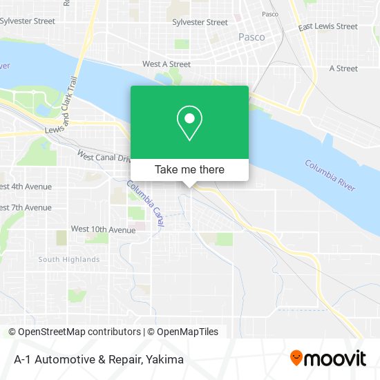 A-1 Automotive & Repair map