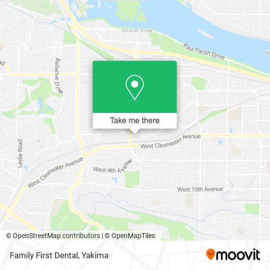 Mapa de Family First Dental