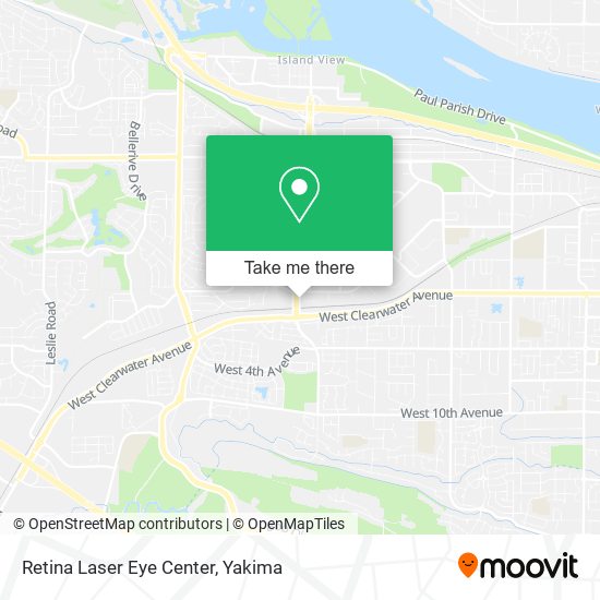 Retina Laser Eye Center map