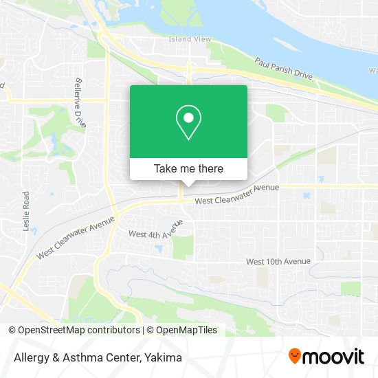 Allergy & Asthma Center map