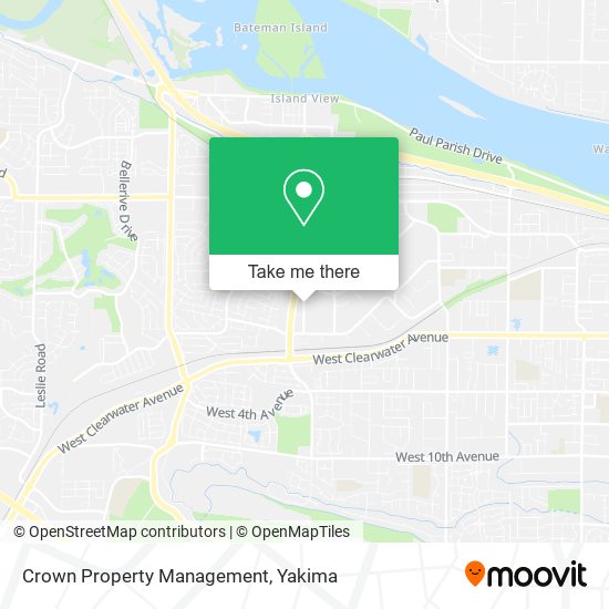 Mapa de Crown Property Management