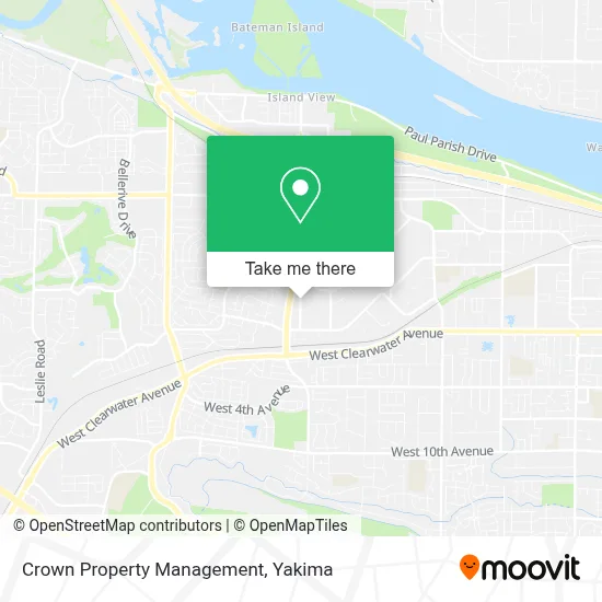 Crown Property Management map