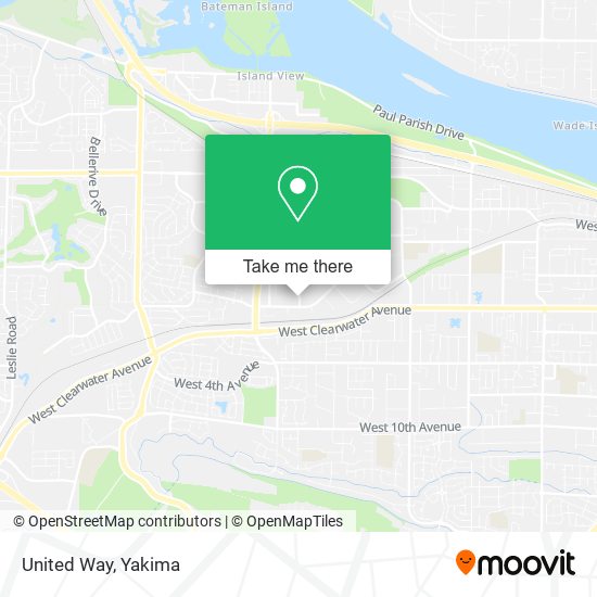 Mapa de United Way