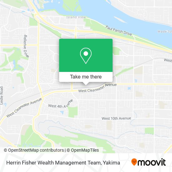Herrin Fisher Wealth Management Team map