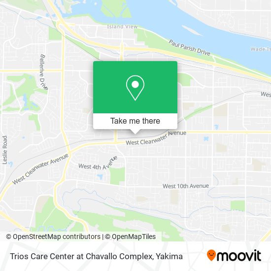 Trios Care Center at Chavallo Complex map