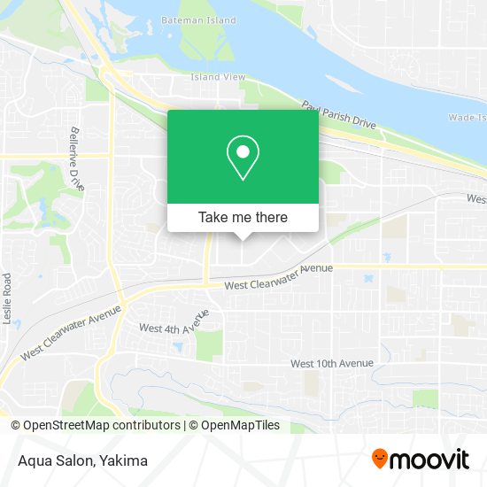 Mapa de Aqua Salon