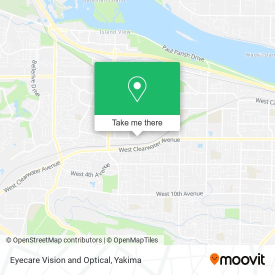 Mapa de Eyecare Vision and Optical