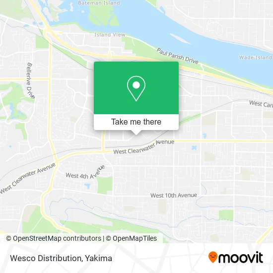 Wesco Distribution map