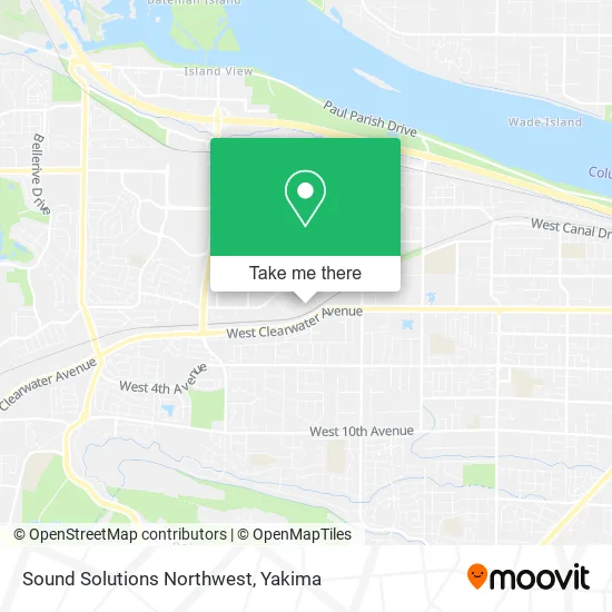 Sound Solutions Northwest map