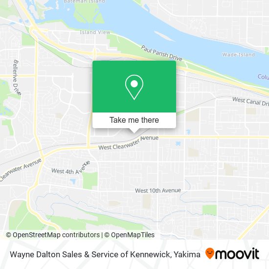 Mapa de Wayne Dalton Sales & Service of Kennewick