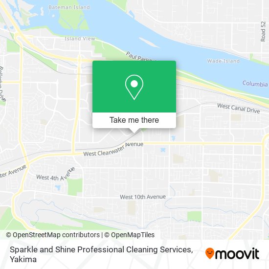 Mapa de Sparkle and Shine Professional Cleaning Services
