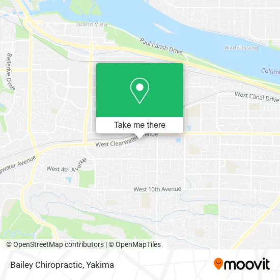 Bailey Chiropractic map