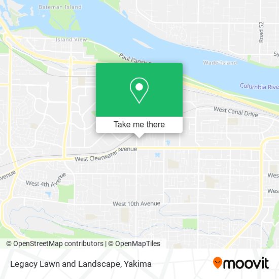 Mapa de Legacy Lawn and Landscape