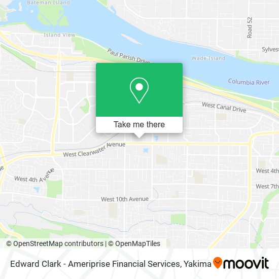 Mapa de Edward Clark - Ameriprise Financial Services