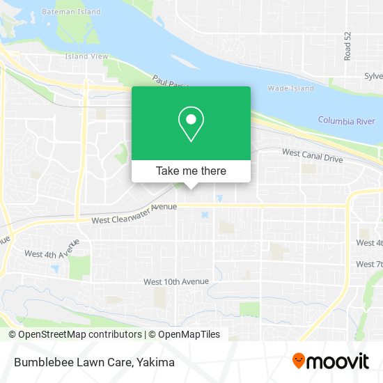 Mapa de Bumblebee Lawn Care