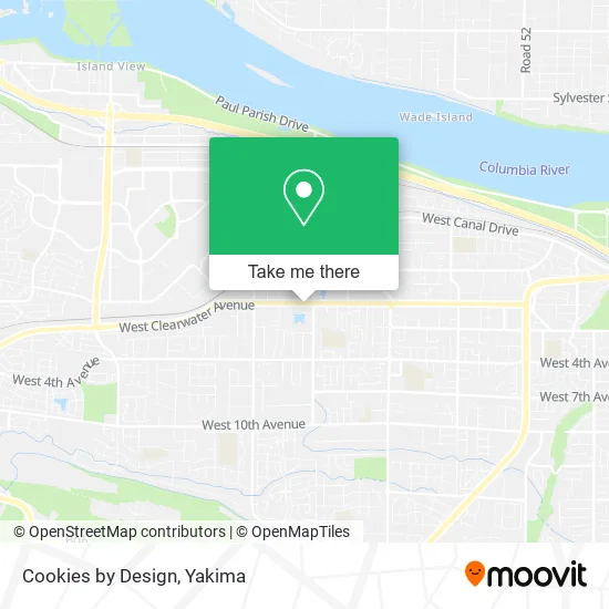 Cookies by Design map