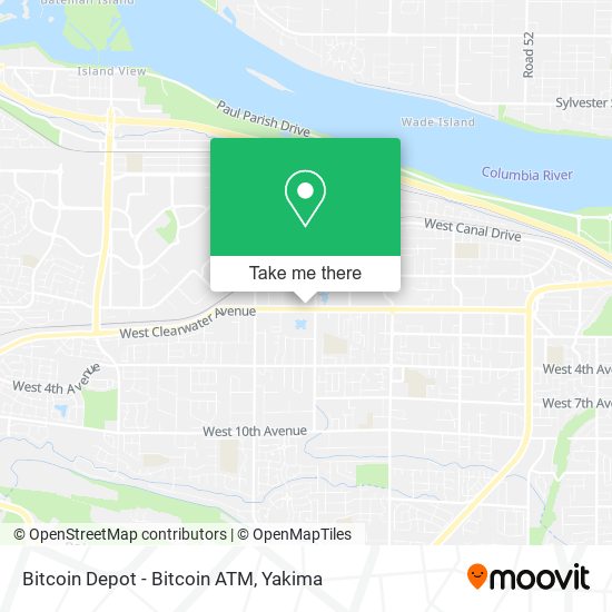Mapa de Bitcoin Depot - Bitcoin ATM