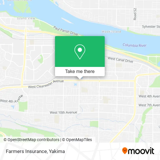 Farmers Insurance map
