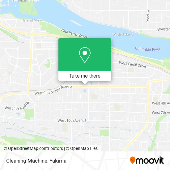 Cleaning Machine map