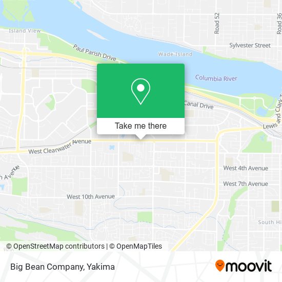 Mapa de Big Bean Company