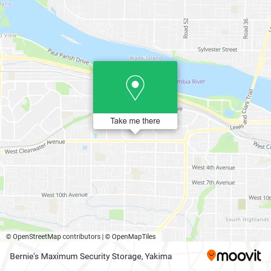 Bernie's Maximum Security Storage map