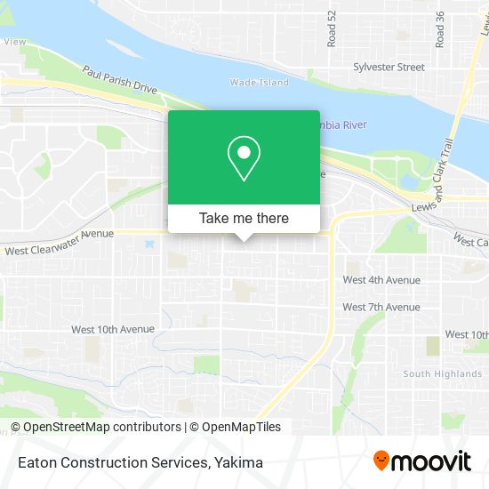 Eaton Construction Services map