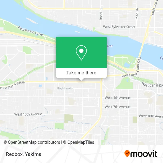 Redbox map