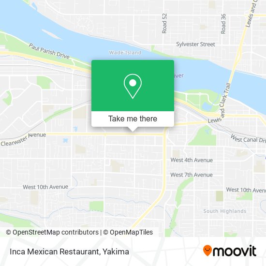 Inca Mexican Restaurant map