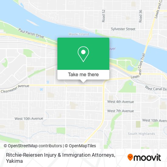 Ritchie-Reiersen Injury & Immigration Attorneys map