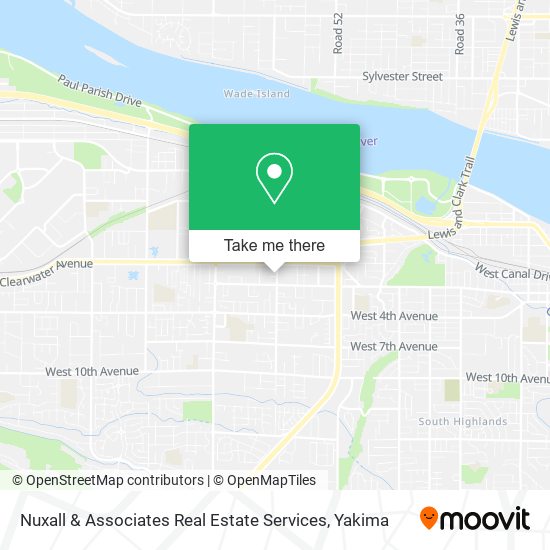 Nuxall & Associates Real Estate Services map