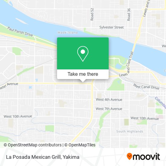 La Posada Mexican Grill map