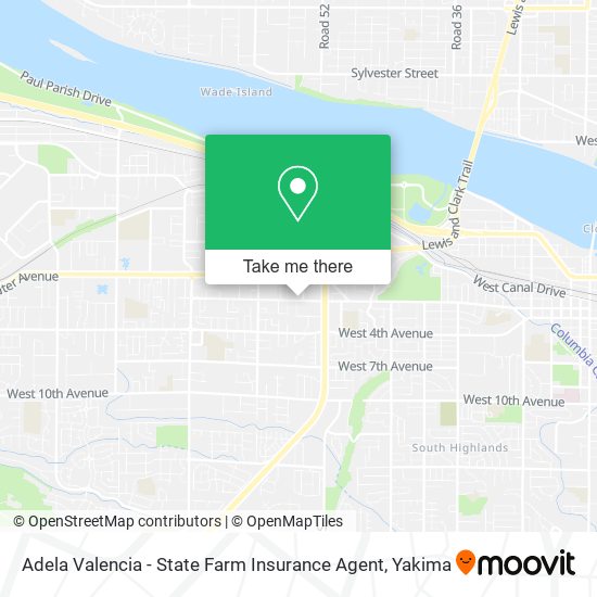Adela Valencia - State Farm Insurance Agent map