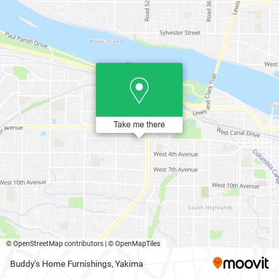 Mapa de Buddy's Home Furnishings
