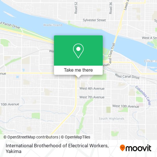 Mapa de International Brotherhood of Electrical Workers