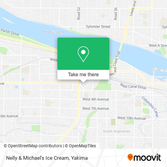 Nelly & Michael's Ice Cream map