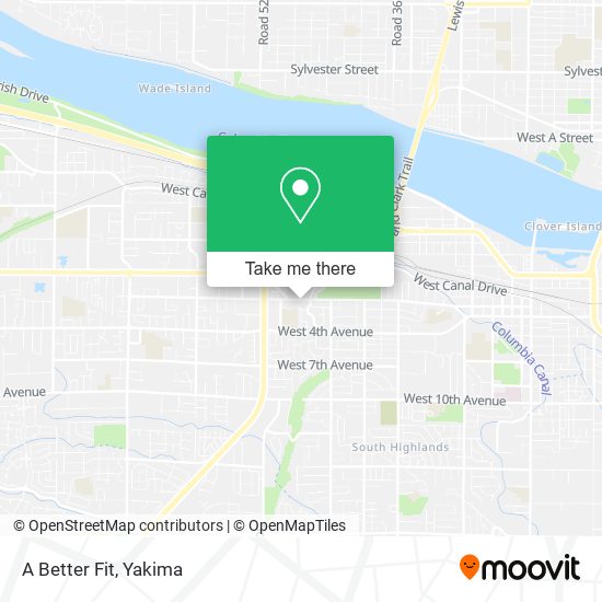 Mapa de A Better Fit