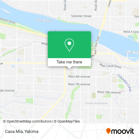 Mapa de Casa Mia
