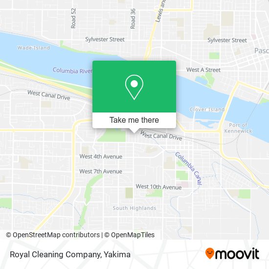 Royal Cleaning Company map