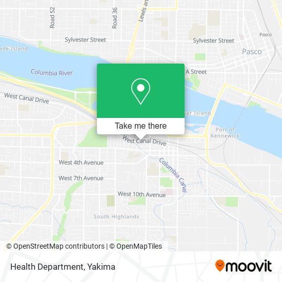 Mapa de Health Department