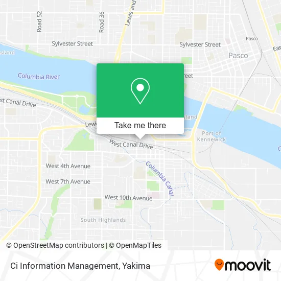 Ci Information Management map