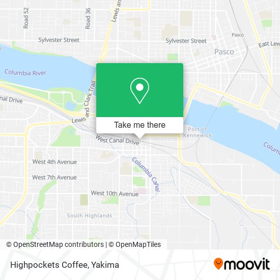 Mapa de Highpockets Coffee