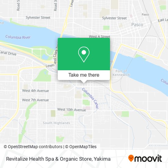 Revitalize Health Spa & Organic Store map