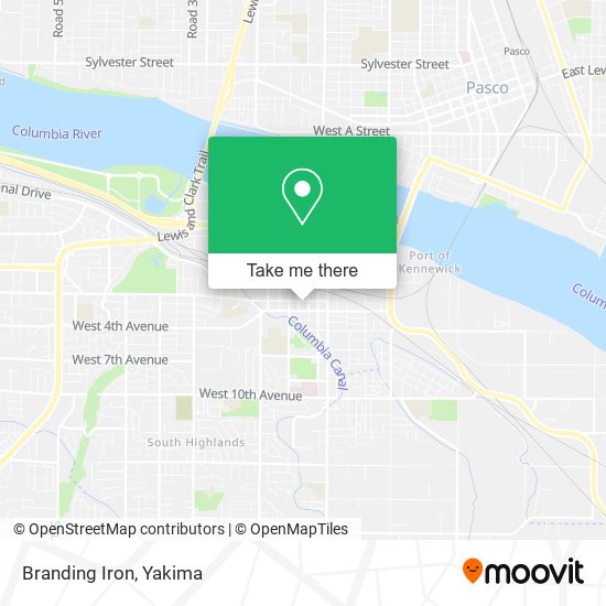 Mapa de Branding Iron