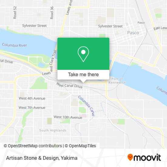 Mapa de Artisan Stone & Design