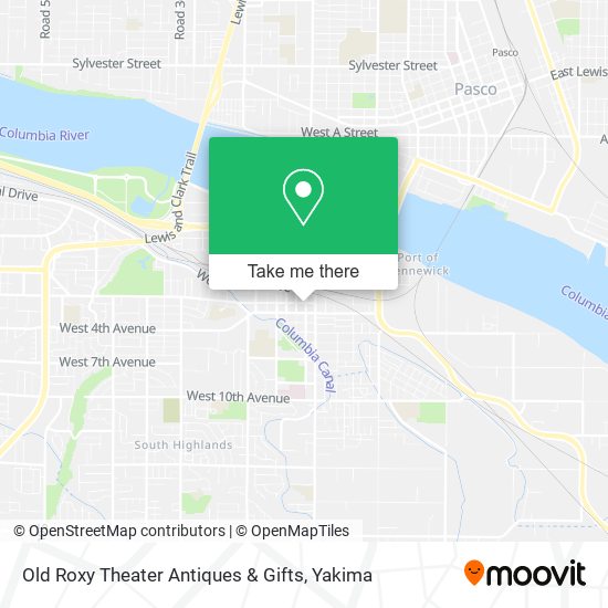 Old Roxy Theater Antiques & Gifts map