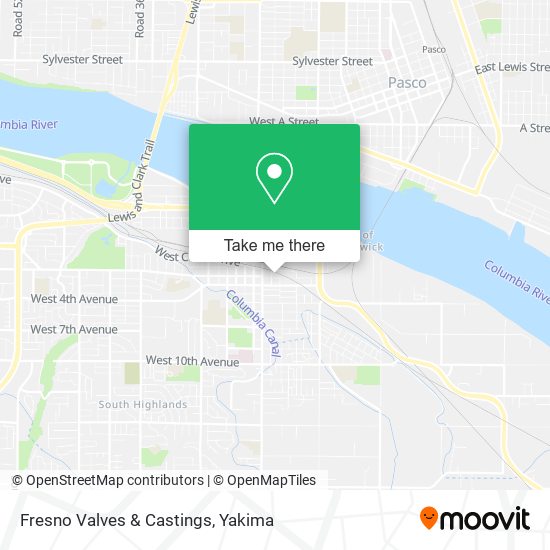 Fresno Valves & Castings map