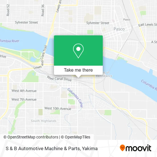 S & B Automotive Machine & Parts map