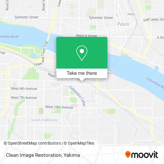 Clean Image Restoration map
