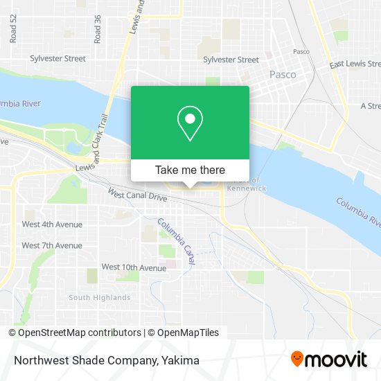 Mapa de Northwest Shade Company
