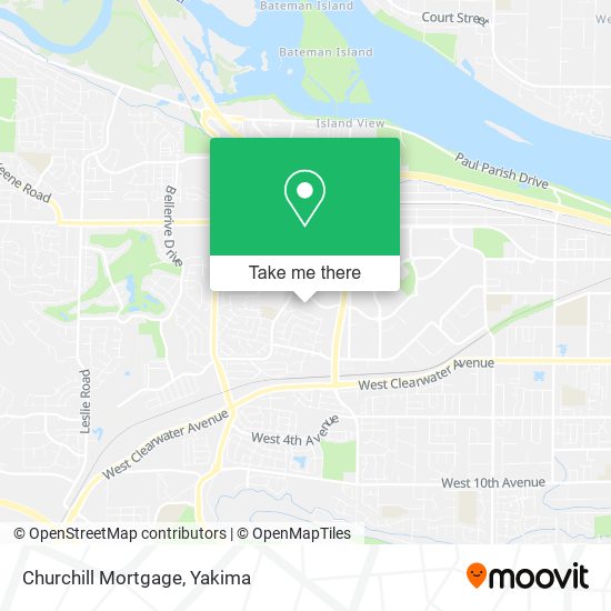 Mapa de Churchill Mortgage